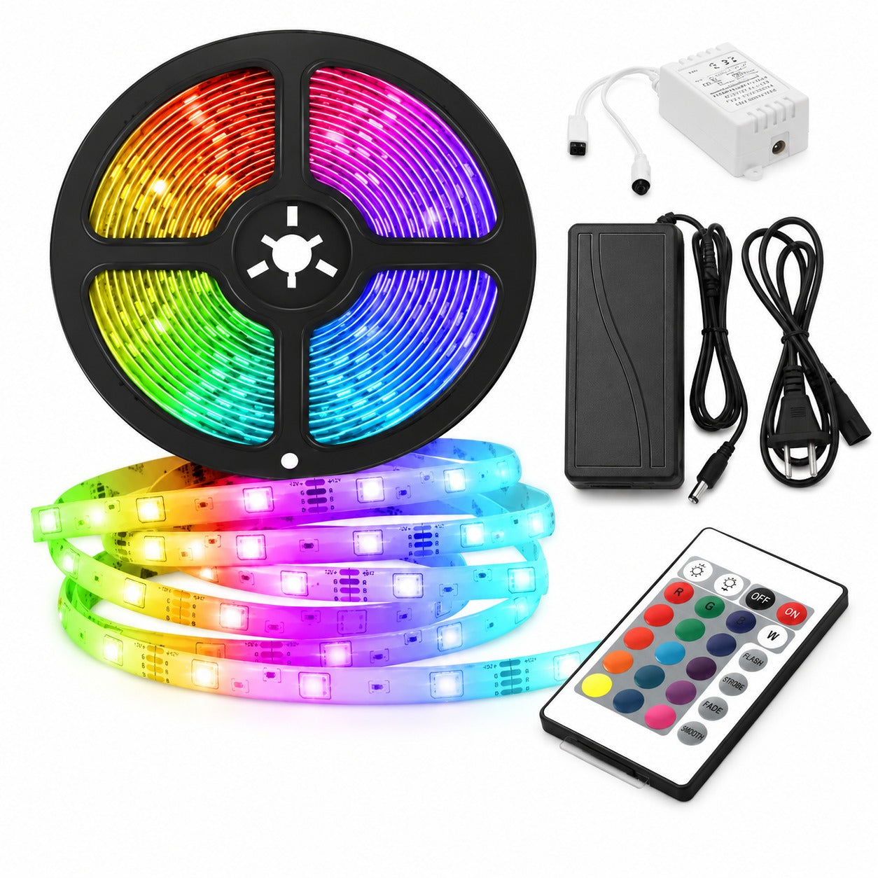 CINTA LED 5050 RGB 10M CON BLUETOOTH