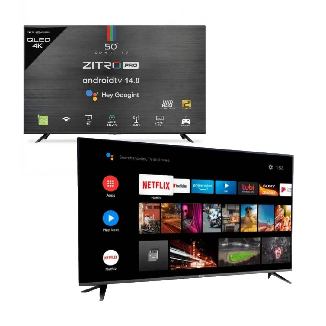 SMART TV ZITRO 50 PULGADAS ANDROID 14.0
