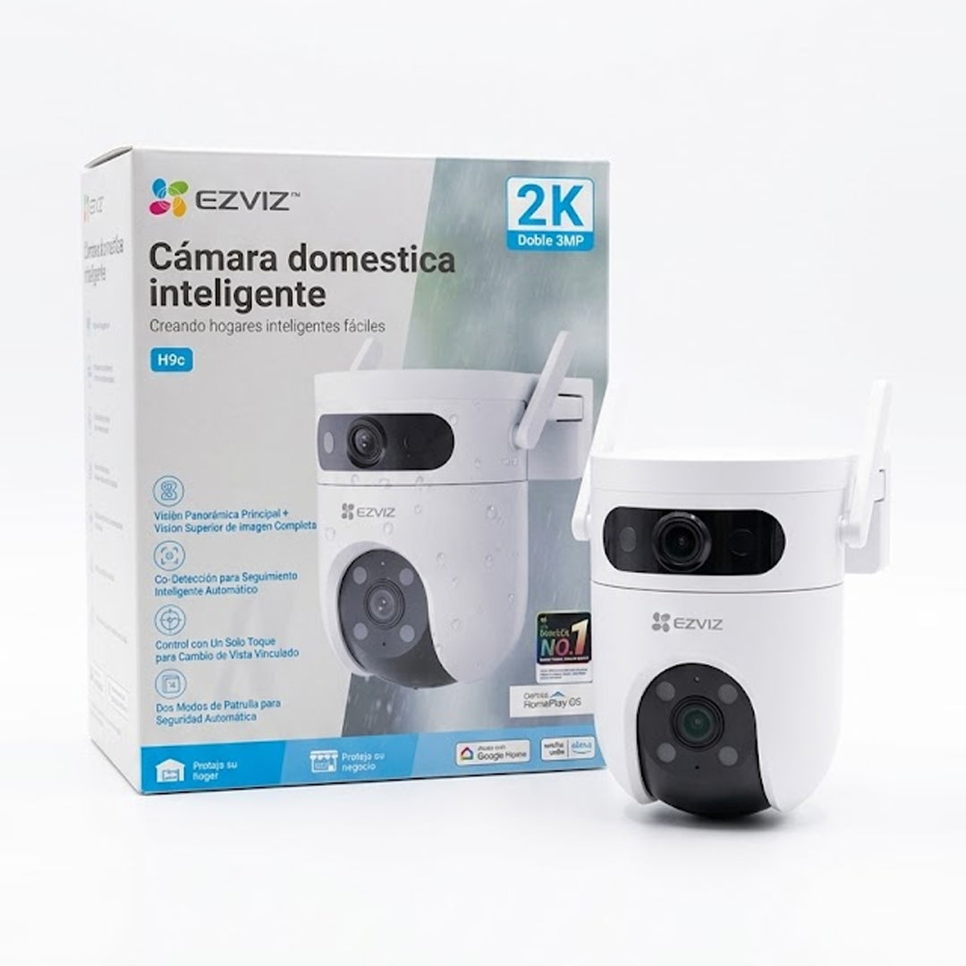 CAMARA EZVIZ  H9C 2K R105-8H33 DOBLE LENTE CON ROTACIAN