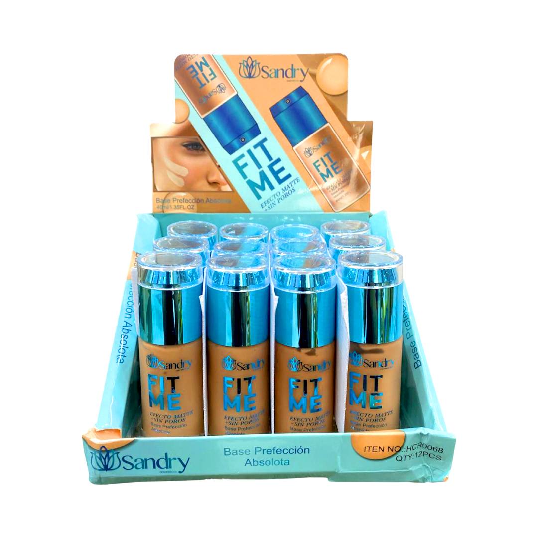BASE LÍQUIDA 40ML "FIT ME" TONOS SURTIDOS