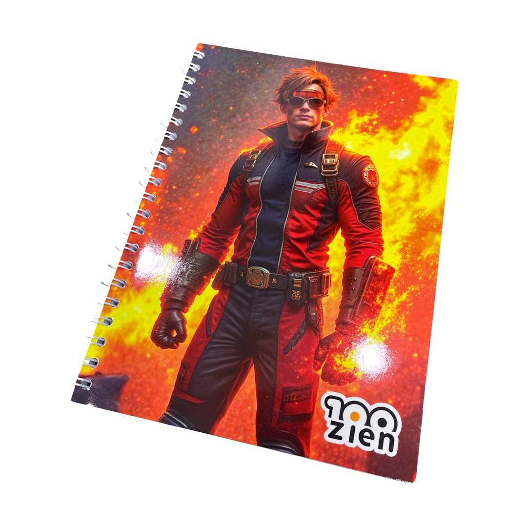 CUADERNO ZIEN ESPIRAL LINEAS 100H