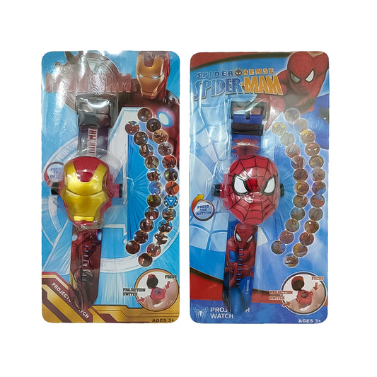 RELOJ INFANTIL SUPER HEROES