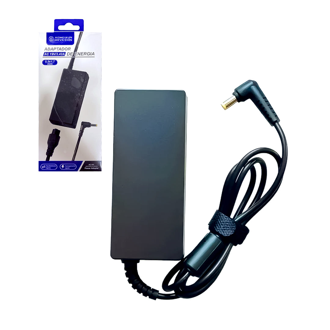 CARGADOR PORTATIL AC 19V 3.42A