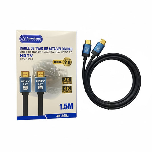 CABLE HDMI CAJA HDTV 1.5M