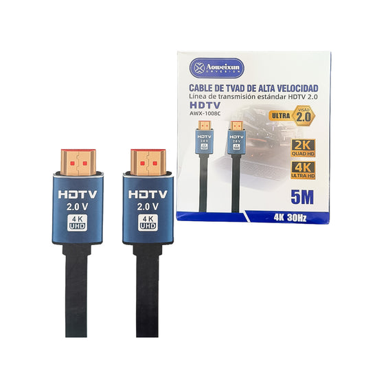 CABLE HDMI CAJA HDTV 5M