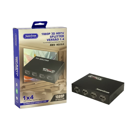 SPLITTER 1X4 1080P 3D HDTV