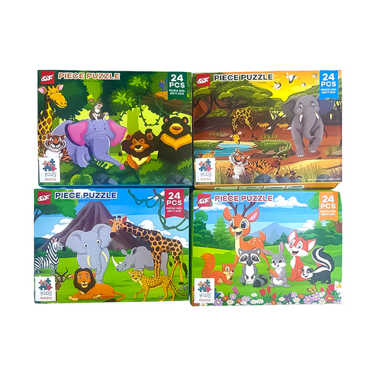 ROMPECABEZAS INFANTIL SELVA 24 PIEZAS (UNIDAD)
