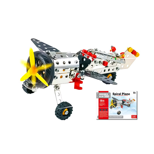 ROMPECABEZAS DIDACTICO AVION DE METAL