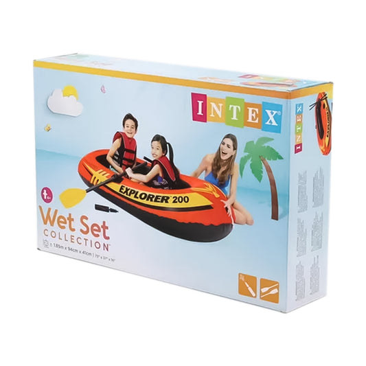 BOTE INFLABLE PARA 2 NIÑOS