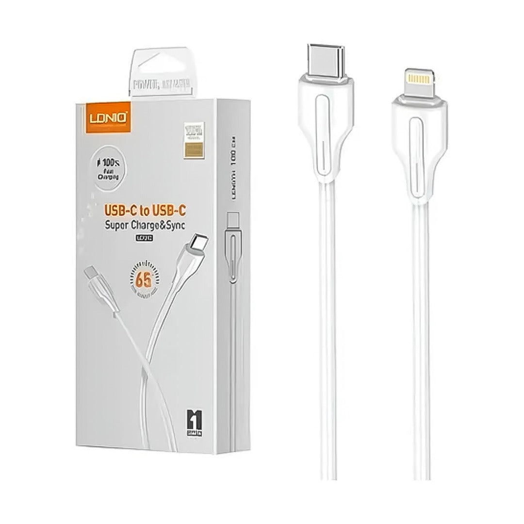 CABLE DE CARGA TIPO C - LIGHTNING LC121