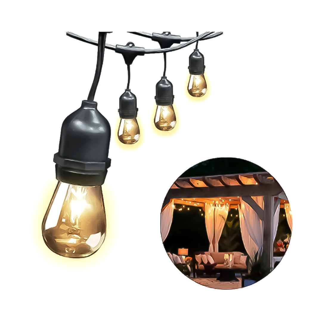 GUIRNALDA DECORATIVA 5M 10 LUCES RJ-S14 110V