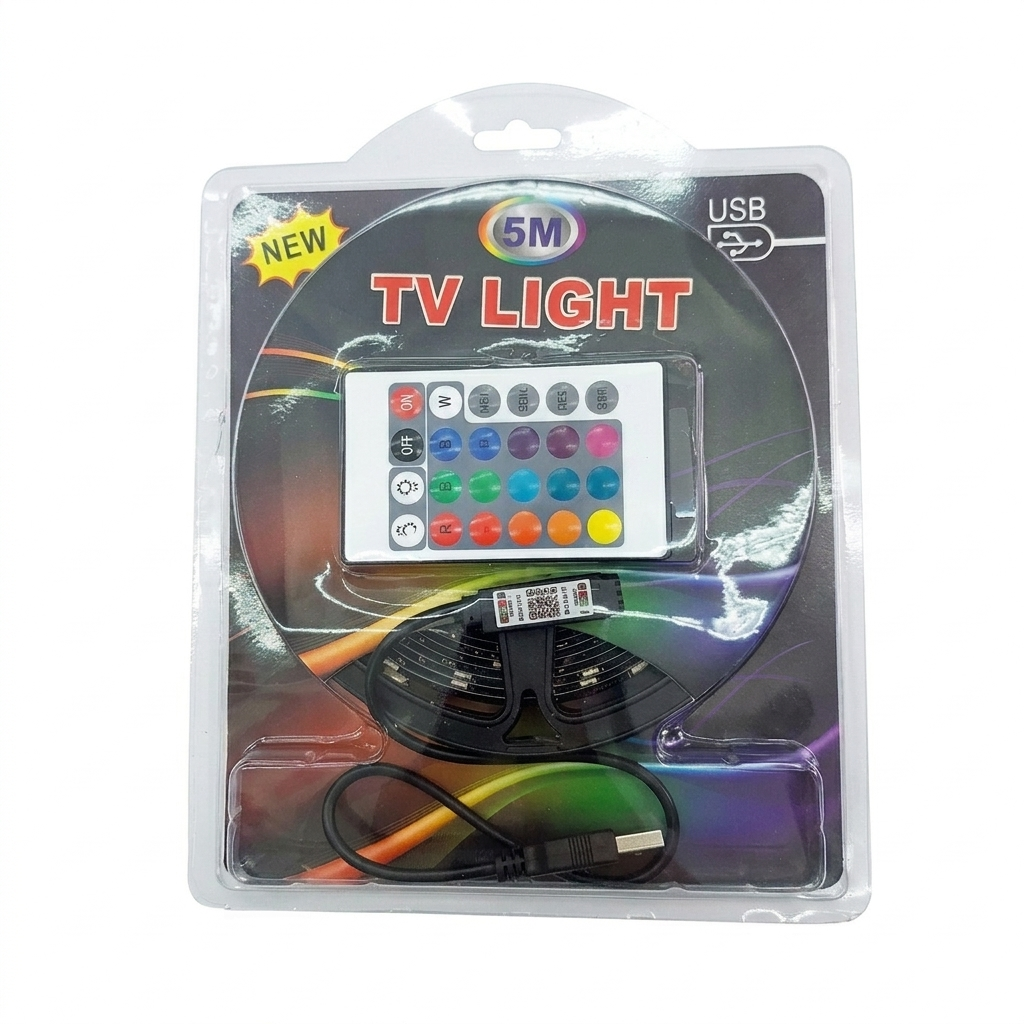 LUZ LED DECORATIVA AMBIENTE 5050RGB