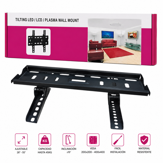 SET DE SOPORTES DE TV PARA PARED SH 42T 15-55 PULG
