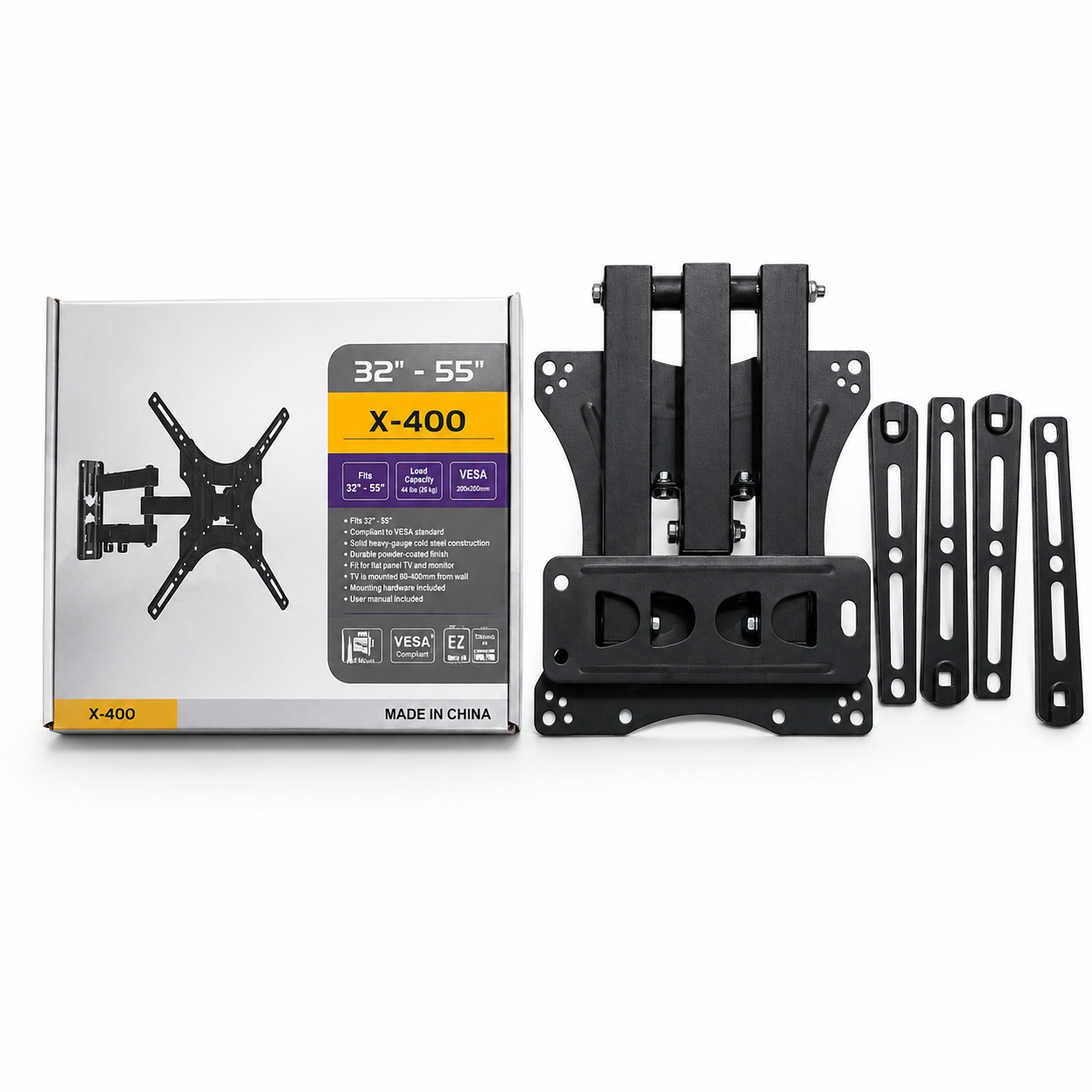 SOPORTE ARTICULADO DE TV CON BRAZO EXTENSIBLE X-400 32-55 PULGADAS