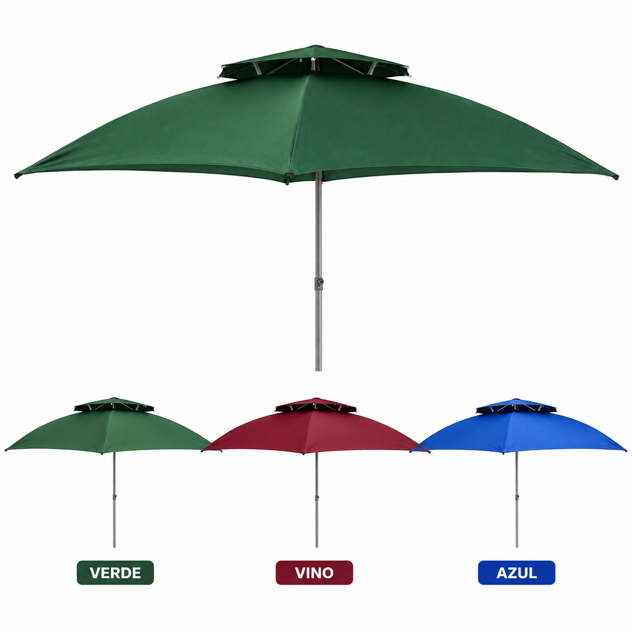 SOMBRILLA PARASOL DE JARDÍN